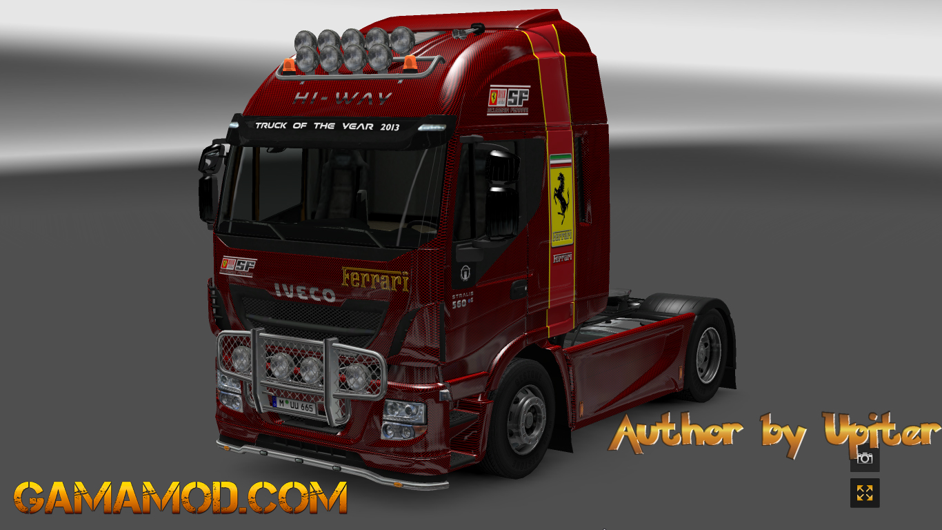 Iveco Stralis Hi Way Scuderia Ferrari by Upiter