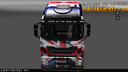 IVECO Stralis Hi Way Great Britain by Upiter